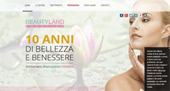 Desktop Screenshot of beautylandcentroestetico.com